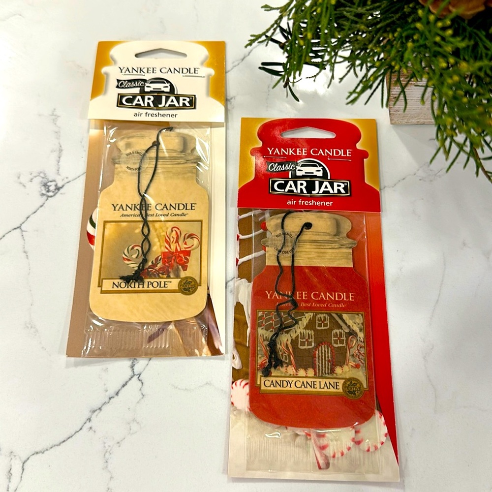 NWT Vintage Yankee Candle Christmas Air Fresheners
